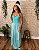 Vestido Longo Água Marinha Claro - Imagem 3