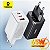 Ultra Charge Baseus GaN5 Pro 65W + Cabo 100W - Branco - Imagem 4