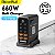 660w gan usb c estação de carregamento 10 portas carregador rápido tipo c pd3.1 - Imagem 5