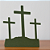Castiçal Três Cruzes - fixo - Imagem 2