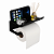 Suporte Para Papel Higiênico Premium Com Apoio Para Objetos - Imagem 1
