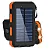Carregador Portátil Power Bank Solar Usb Laranja - Imagem 1