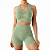 Conjunto Academia Fitness Levanta Bumbum Verde - Imagem 1