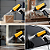 Pistola De Ar Quente Com Display Digital 127V Amarelo - Imagem 3