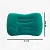 Travesseiro Almofada de Viagem Inflável e Portátil - Verde - Imagem 8