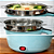 Mini Panela de Arroz Elétrica Azul 110v - Imagem 6