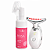 Kit Spa Facial Mousse Limpeza Rosa Mosqueta + Massageador Facial - Imagem 1
