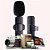 Kit 2 Microfone Lapela Wireless Sem Fio Para iPhone iPad Lightning - Imagem 3
