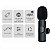 Kit 2 Microfone Lapela Wireless Sem Fio Para iPhone iPad Lightning - Imagem 4