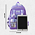 Kit Mochila Completa 5 Peças Feminina Moderna - Imagem 7
