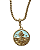 Colar Veneziano com Medalha Iemanjá – Banhado a Ouro 18K - Imagem 3