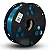 Filamento PLA Silk Azul com Glitter - Imagem 1