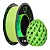 Filamento Pla Matte Duo Color Verde e Amarelo 1KG Multfila 1.75mm - Imagem 1