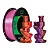 Filamento Pla Silk Tri Color Vermelho Dourado Roxo 1kg Multfila 1.75mm - Imagem 1