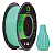 FILAMENTO PLA CRISTAL RAINBOW AZUL E VERDE MULTFILA 1KG - Imagem 1
