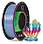 FILAMENTO PLA CRISTAL RAINBOW CORAL MULTFILA 1KG - Imagem 1