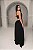 Vestido Longo Plissado Olye Preto - Imagem 2