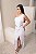 Vestido Longo Assimétrico Olye Branco - Imagem 1