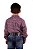 Camisa Infantil Masculina Ariat Manga Longa Vinho - Imagem 4