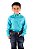 Camisa Infantil Masculina Ariat Manga Longa Azul - Imagem 1