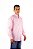 Camisa Masculina Manga Longa Stable Brand Rosa Bebê lisa - Imagem 3