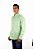 Camisa Masculina Manga Longa Stable Brand Vede Lima lisa - Imagem 2