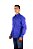 Camisa Masculina Manga Longa Stable Brand Azul Bic lisa - Imagem 2