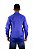 Camisa Masculina Manga Longa Stable Brand Azul Bic lisa - Imagem 4