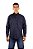 Camisa Masculina Manga Longa Stable Brand Azul Marinho lisa - Imagem 1
