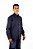 Camisa Masculina Manga Longa Stable Brand Azul Marinho lisa - Imagem 3