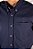 Camisa Masculina Manga Longa Stable Brand Azul Marinho lisa - Imagem 7