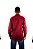 Camisa Masculina Manga Longa Stable Brand Vermelho Dark lisa - Imagem 4