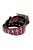 Cinto Infantil Feminino Arraia Glow Pink em couro - Imagem 3