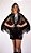 Poncho Western Fringe Black - Imagem 1