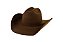 Chapéu Stable formato laçador Marrom - Imagem 5