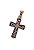 CRUCIFIXO FAITH GOLD SEMI JOIA - Imagem 2