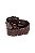 cinto croco marrom Bronze - Imagem 3