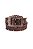 cinto croco marrom Bronze - Imagem 1
