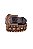 Cinto couro cow lane black - Imagem 1