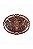Fivela country long horn bronze strass - Imagem 1