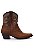BOTA VIMAR BICO FINO FOSSIL CASTANHO CANO CURTO - Imagem 4
