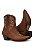 BOTA VIMAR BICO FINO FOSSIL CASTANHO CANO CURTO - Imagem 2