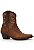 BOTA VIMAR BICO FINO FOSSIL CASTANHO CANO CURTO - Imagem 1
