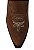 BOTA VIMAR BICO FINO FOSSIL CASTANHO CANO CURTO - Imagem 5