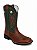 Bota Masculina couro brown light com Cano Verde - Imagem 1