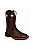 Bota Masculina Country Couro Café Solado Flex - Imagem 1