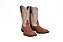 Bota Couro Havana com Cano Branco - Imagem 6