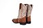 Bota Couro Havana com Cano Branco - Imagem 13