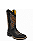 Bota Western Unissex Black Orange - Imagem 1