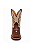 bota infantil western floral - Imagem 2